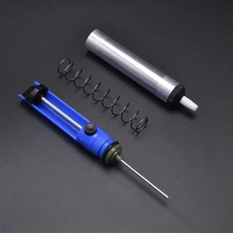 Aluminum Alloy Suction Tin Gun Manual Removal Vacuum Strong High Temperature Hand Welding Tools Desolder Desoldering Pum
