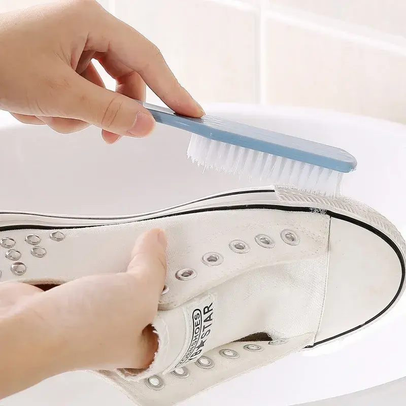 Soft-bristled Shoe Brush Multifunctional Cleaning Brush Clothes Shoe Clothing Board Shoe Cleaner Kitchen Bathroom Cleaning Tool