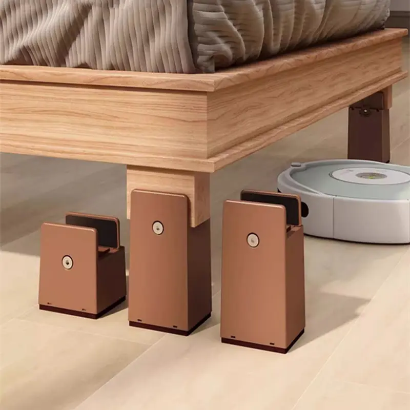 5/10CM Adjustable Chair Feet Riser Screw Clamp 2 4 Inch Height Heavy Duty Sofa Tables Bed Furniture Risers With Screw Clamp 4Pcs