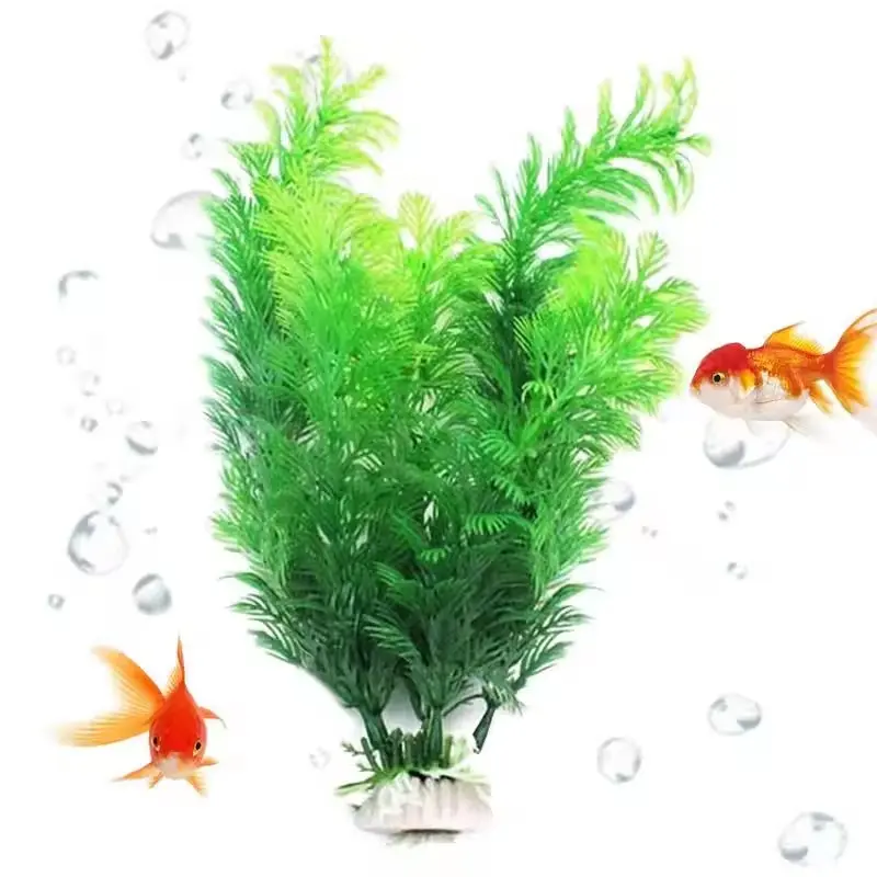 Fish Tank Ornament Plant Aquarium Artificial Decor Plants Simulation Water Grass Fish Bowl Plastic Weeds Decoration