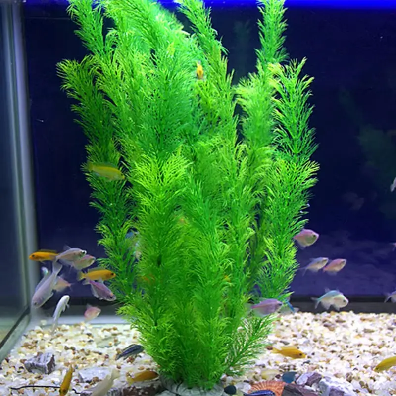 Fish Tank Ornament Plant Aquarium Artificial Decor Plants Simulation Water Grass Fish Bowl Plastic Weeds Decoration