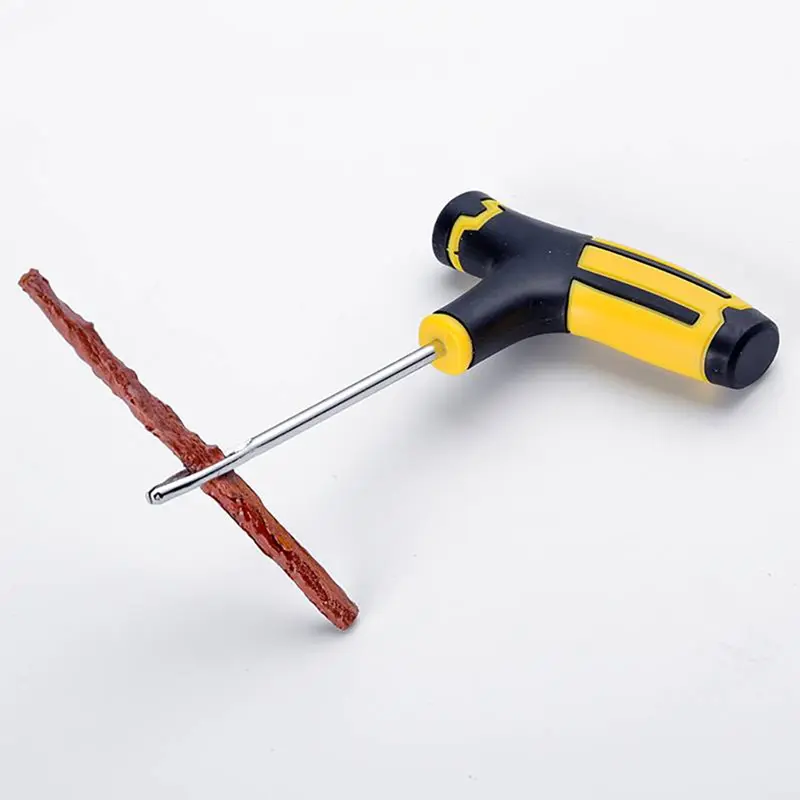 Tubeless Tire Repair Strips Car Motorcycle Bike Tyre Puncture Repairing Plug Seal Tools Rubber Strip Tires Repair Tool
