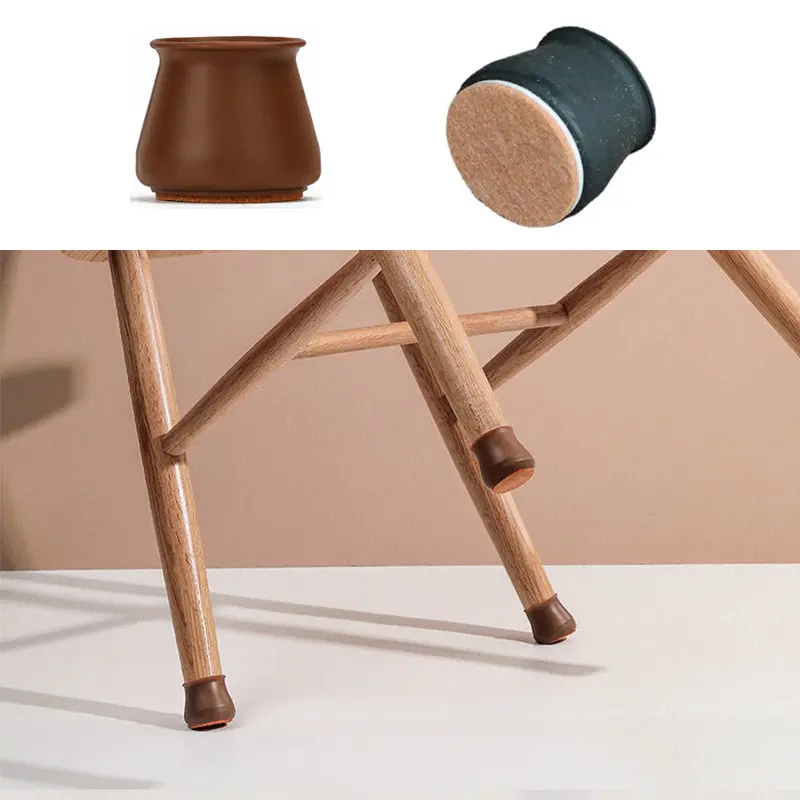 16pcs Chair Leg Caps Silicone Feet Protector Pads Furniture Table Covers Socks Plugs Cover Furniture Leveling Feet Home Decor