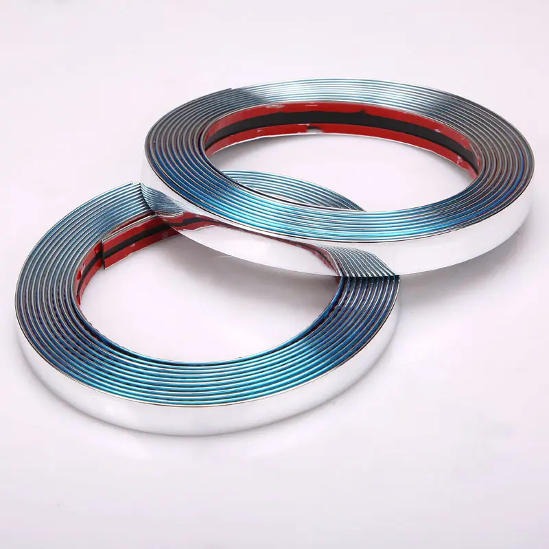 Exterior Car Chrome Body Strip Bumper Auto Door Protector Moulding Styling Trim car Lamp Sticker window trim car exterior trim