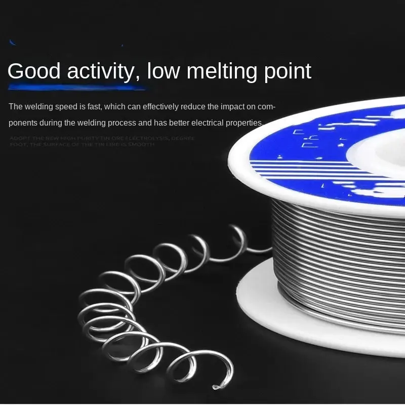 50/100G Tin Wire Soldering Wire with Flux Melt Rosin Core Solder Roll No-clean Electrical Repair Solder For Soldering