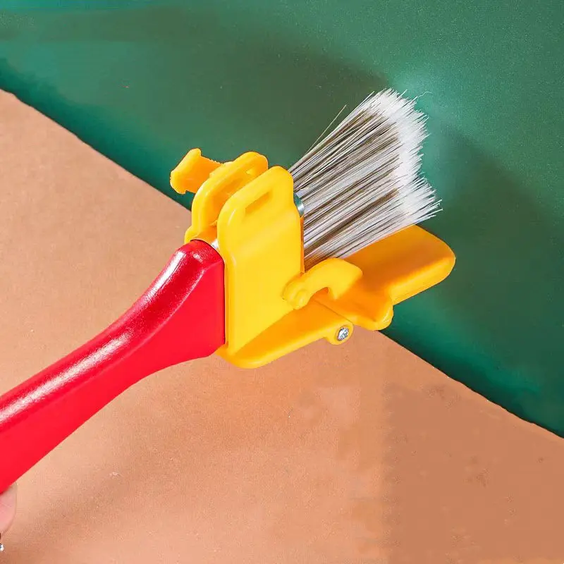 Edging Color Separation Paint Brush Portable And Durable Lightweight Cleaning Brush Painting Brush With Wooden Handle Tool