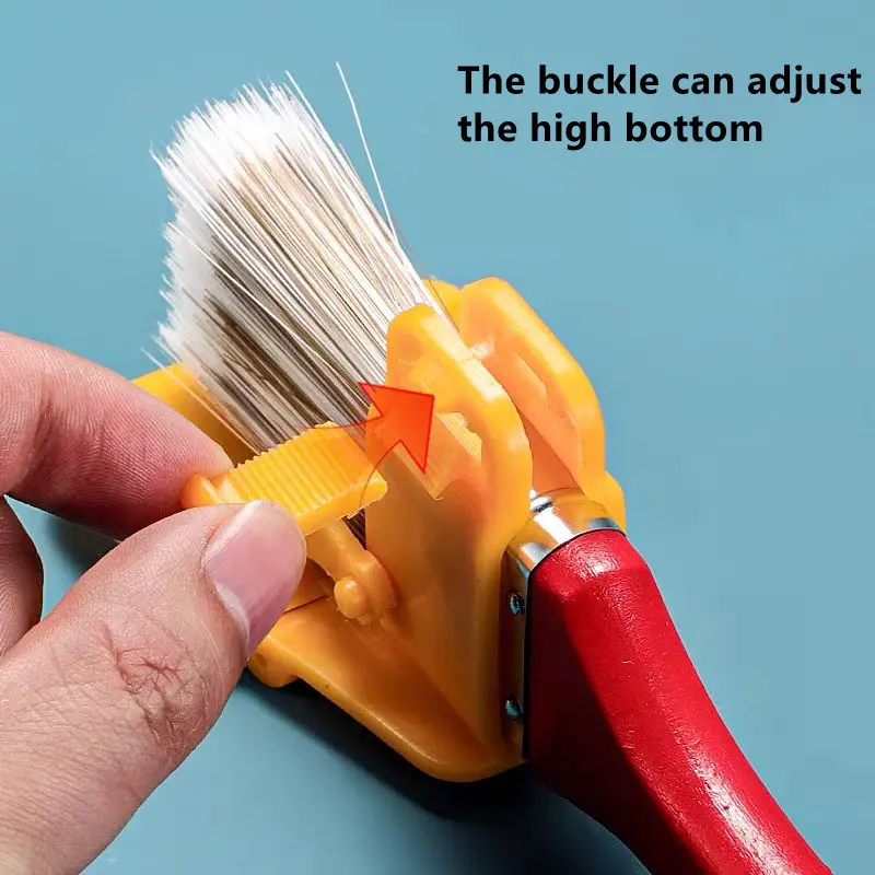 Edging Color Separation Paint Brush Portable And Durable Lightweight Cleaning Brush Painting Brush With Wooden Handle Tool