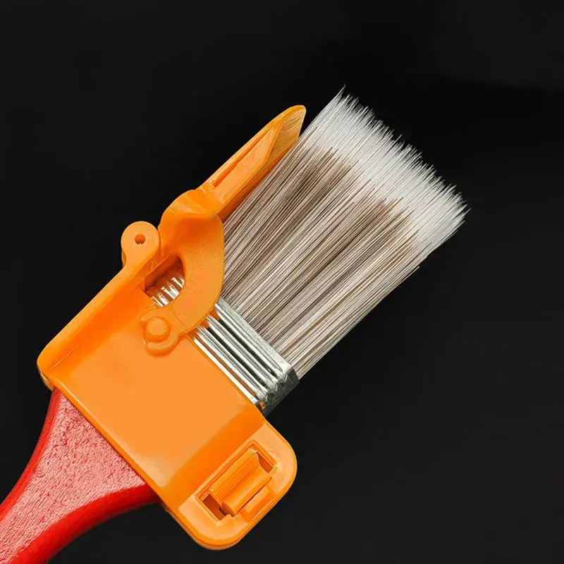 Edging Color Separation Paint Brush Portable And Durable Lightweight Cleaning Brush Painting Brush With Wooden Handle Tool