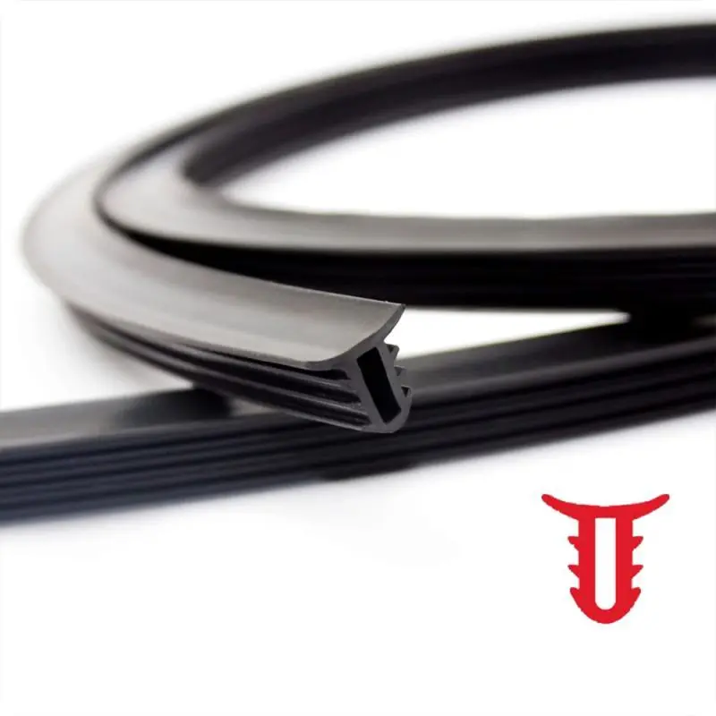 1.6M Car Dashboard Sealing Strip Interior Auto Leakproof Strips Noise Sound Insulation Rubber Trim Weatherstrip Car Accessories