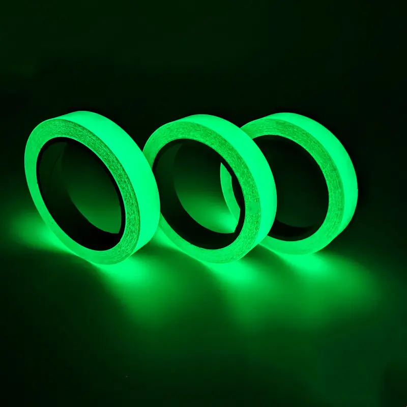 Luminous Tape Luminous Tape Green Warning Ground Light Storage Stair Anti Slip Sticker Reflective Fluorescent Tape