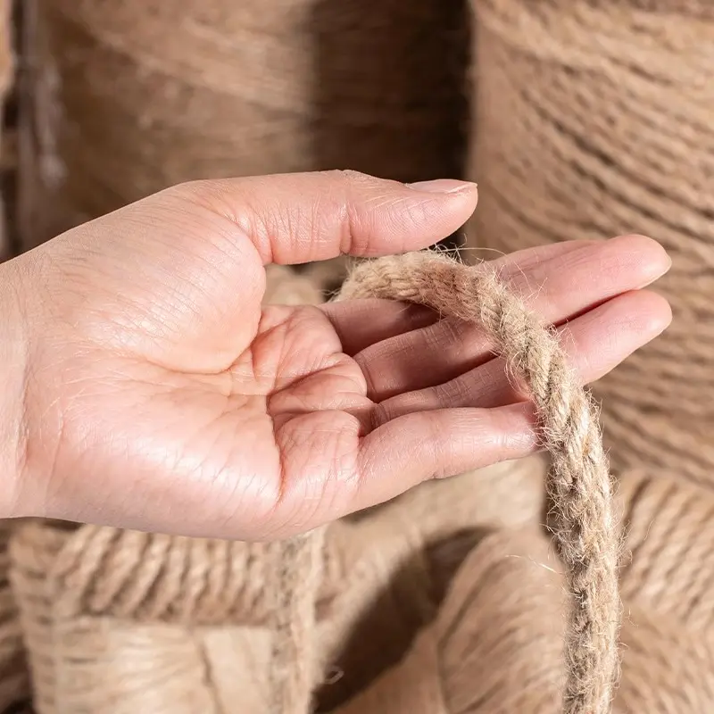 Cat Scratcher Rope DIY Natural Sisal Rope Toy Cats Paw Claw Furniture Protector Cat Tree Tower Climbing Frame Binding Rope
