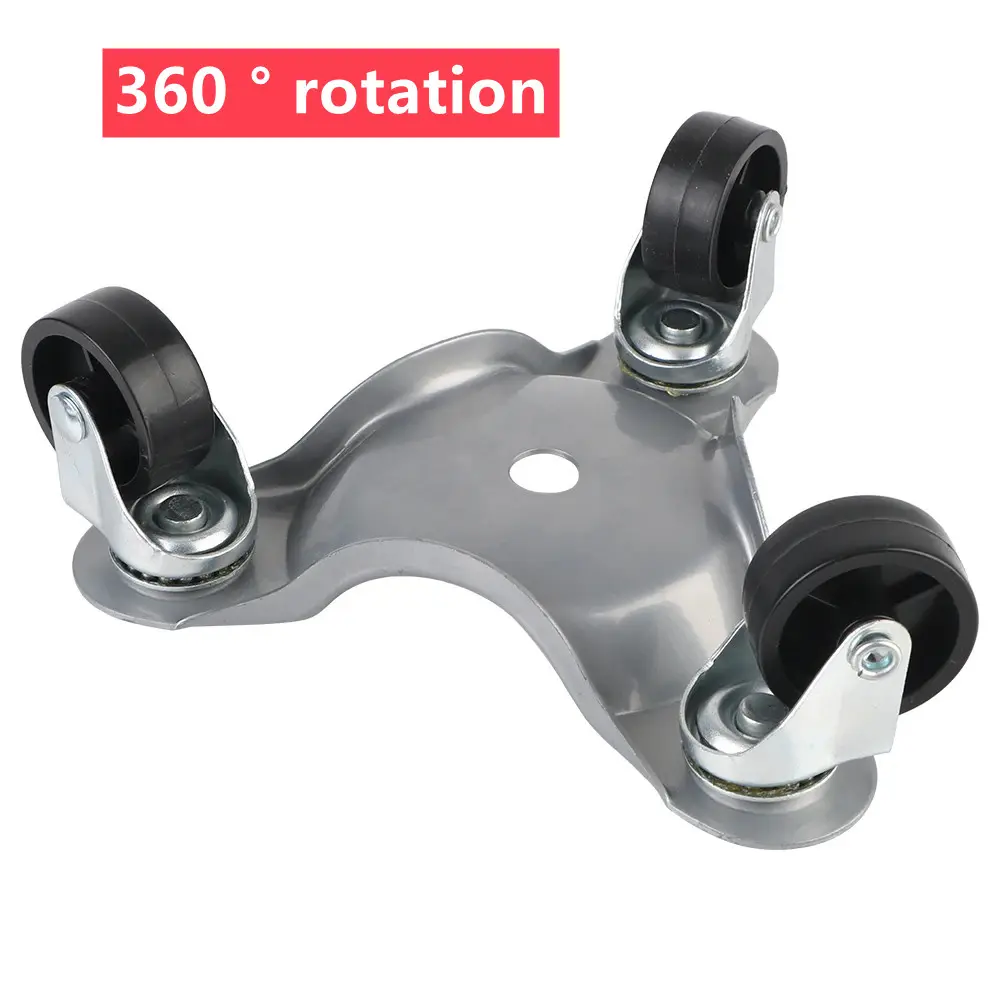 500Kg Mover Dolly 3 Wheels heavy object mover Moving Dolly Furniture triangular iron for Cabinet Mover Wheel Moving Furniture