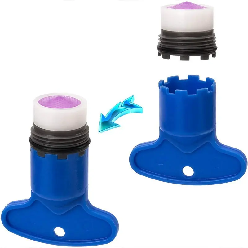 Faucet Aerators Water Saving Faucet Tap Nozzle M16.5-24mm Thread Replaceable faucet thread adapter Bathroom Parts Tool