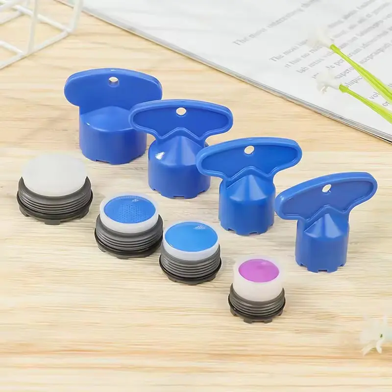 Faucet Aerators Water Saving Faucet Tap Nozzle M16.5-24mm Thread Replaceable faucet thread adapter Bathroom Parts Tool