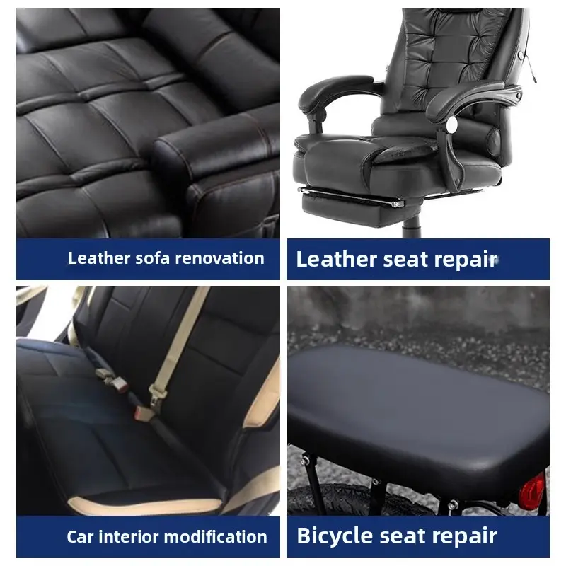 Repair Patches Self-Adhesive Leather Fabric Stickers for Leather Clothes Sofa Car Seats Furniture Bags Repair Sticky Patch