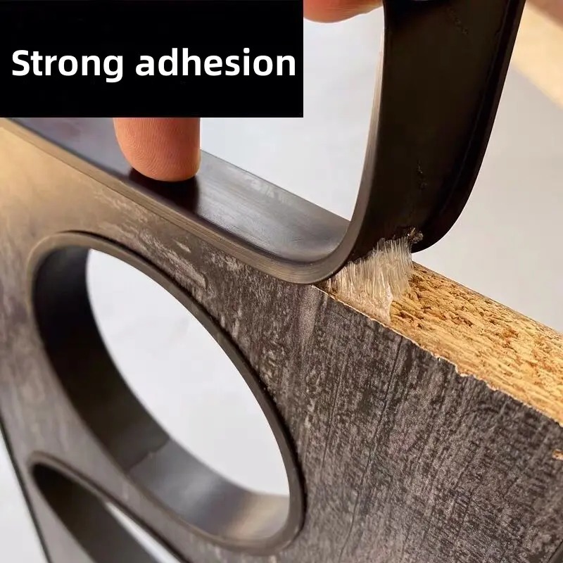 5M New U-shaped Edge Banding Cabinet Desktop Edge Banding Decorative Strip TPE Wood Furniture Protector Cover Home Decoration