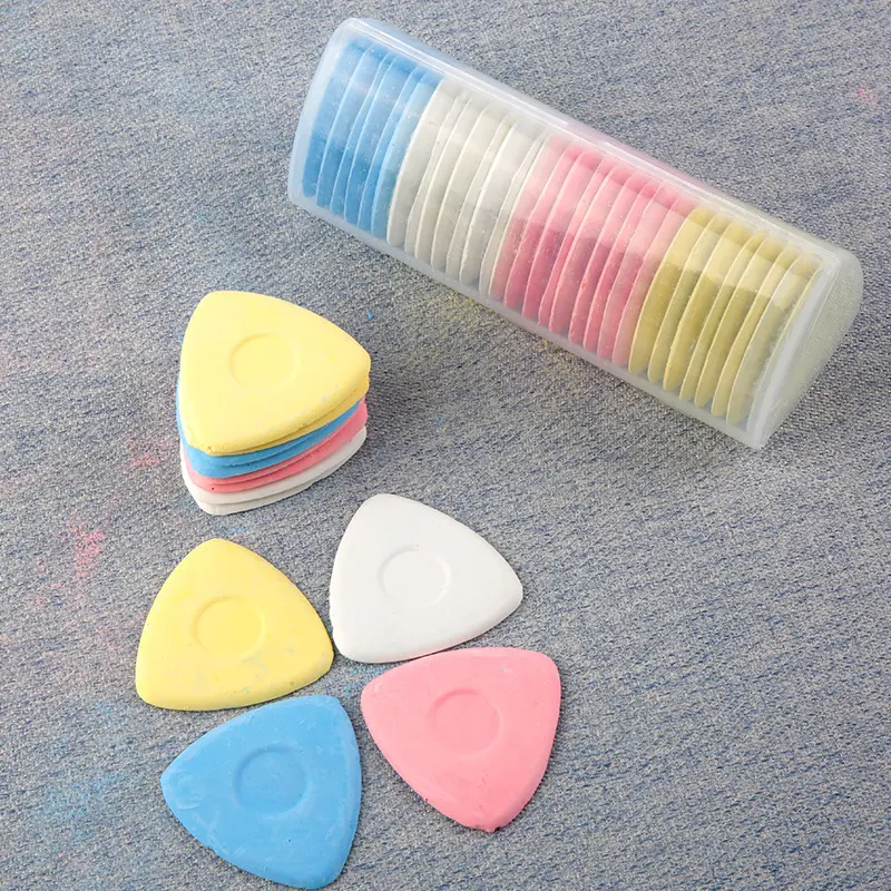 Mixed Color Scratch Chalk washable Erasable Fabric Marker Mixed in 4 Colors for Sewing and Cutting Marked Sewing Supplies