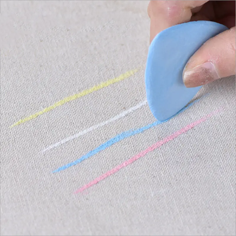 Mixed Color Scratch Chalk washable Erasable Fabric Marker Mixed in 4 Colors for Sewing and Cutting Marked Sewing Supplies