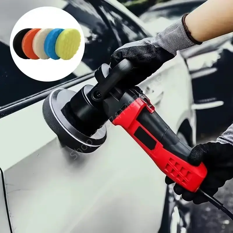 5Pcs Car Polishing Pads 3/4/5/6/7inch Sponge Polisher Clean Waxing Tool Auto Beauty Polishing Kit Buffing Cleaning Tool