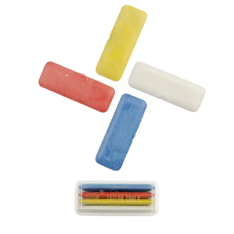 Mixed Color strip-shaped Scratch Chalk washable Erasable Fabric Marker DIY Sewing for Sewing and Cutting Marked Sewing Supplies