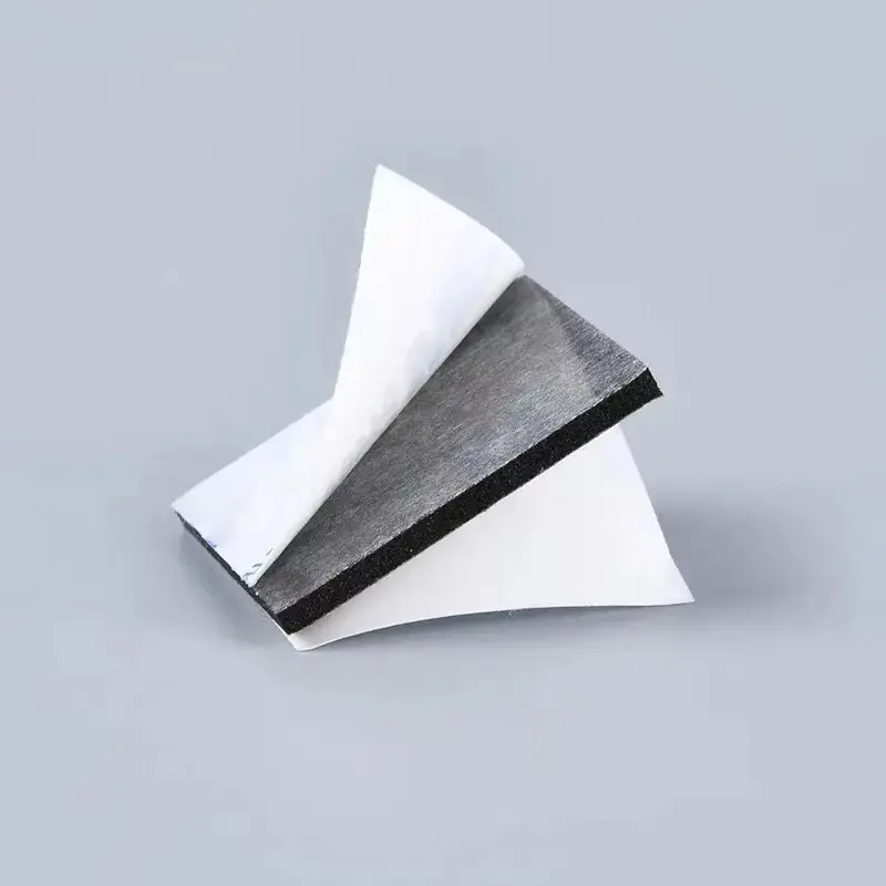 50Pcs Foam double sided adhesive tape Black White Strong EVA Sticker Installation Fixing Pad for Auto Home Decoration Sticker