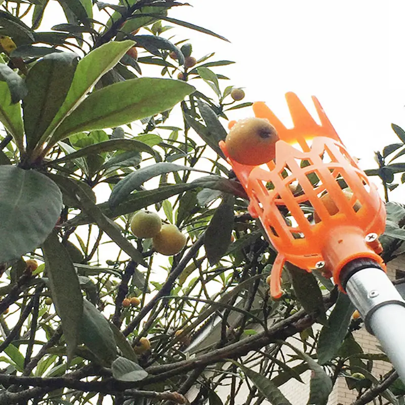 New Farm Garden Picking DeviceGarden Tools Deep Basket Fruit Picker Head Convenient Fruit Catcher Apple Peach Picking