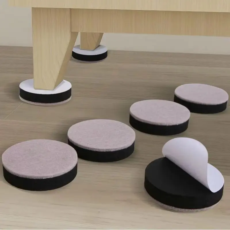 4/8/16Pcs Thick Furniture Foot Pad Multi-function Self Adhesive Sofa Heighten Noise-reducing Foot Pad Wood Floor Protectors Pads