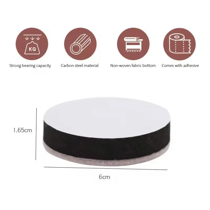 4/8/16Pcs Thick Furniture Foot Pad Multi-function Self Adhesive Sofa Heighten Noise-reducing Foot Pad Wood Floor Protectors Pads