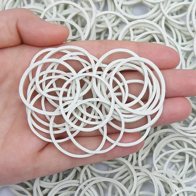 50g Elastic Rubber Bands Fasteners Used for Office School Stationery Supplies Stretchable Sturdy Rubber Elastics Bands