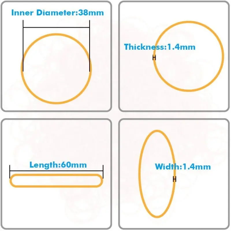 50g Elastic Rubber Bands Fasteners Used for Office School Stationery Supplies Stretchable Sturdy Rubber Elastics Bands