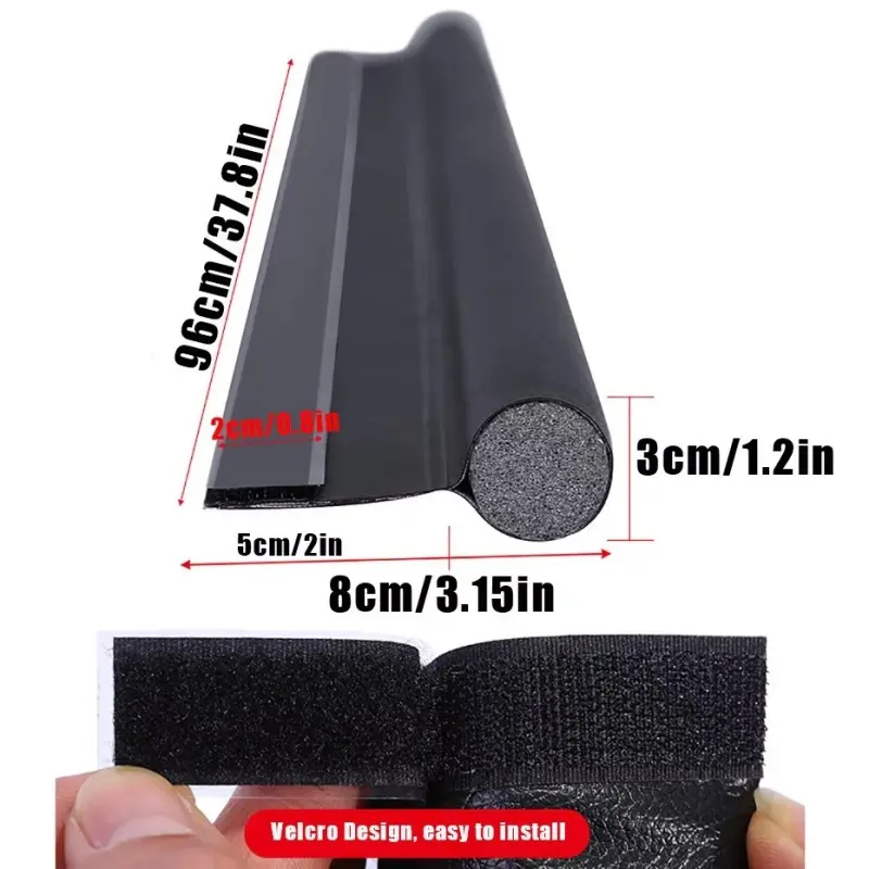 Windproof Sealing Strip Door Bottom Waterproof Under Wind Shield Insulated Soundproof Seal Strip Adjustable Foam Sealing Strip