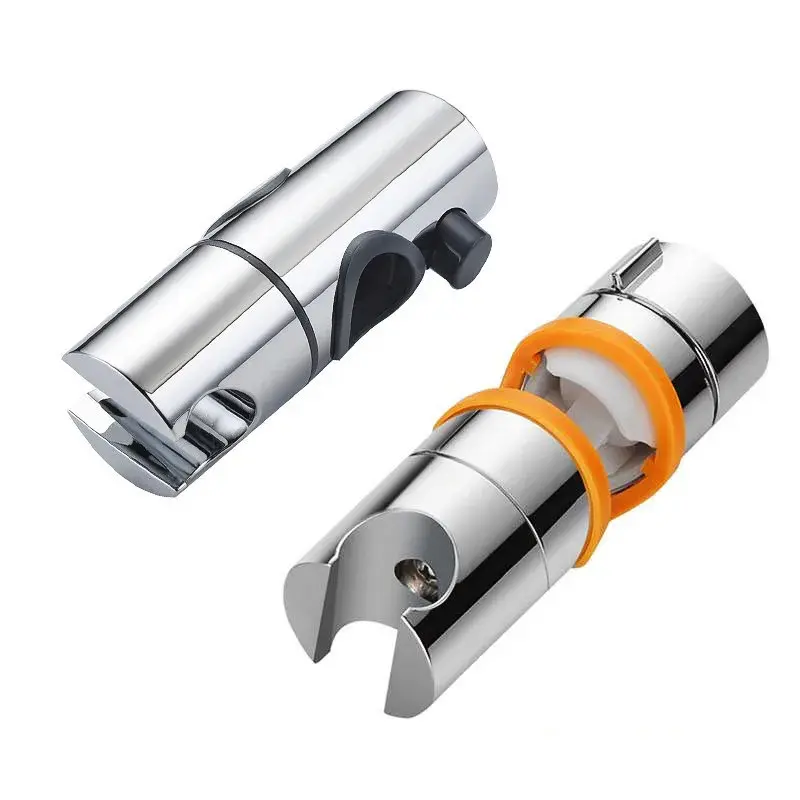 Universal Shower Head Holder Adjustable 18~25mm 360° Rotation ABS Plastic Shower Slide Rail Bar Holder Bathroom Accessories
