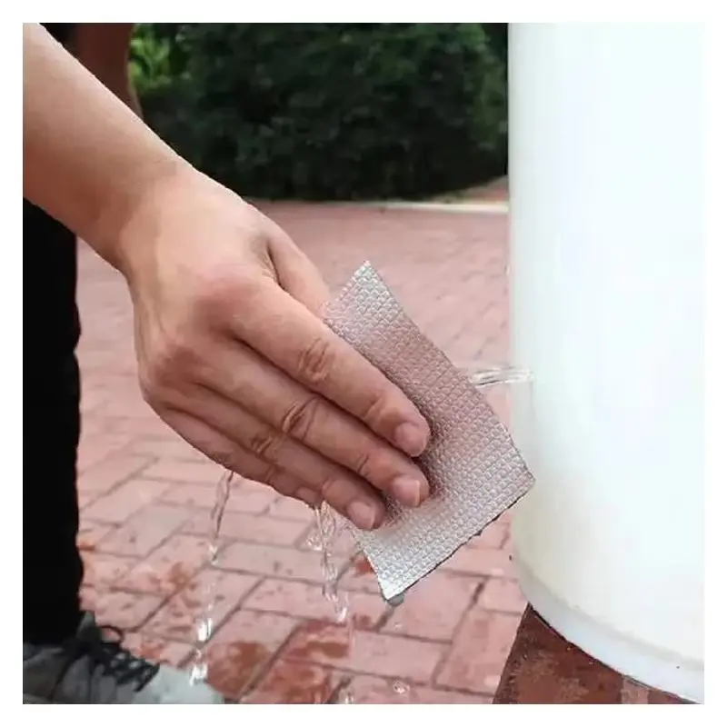 Butyl Patching Roof Waterproofing Leak Stop Tape Thicken High Temperature Resistance Roof Duct Crack Repair Sealed Adhesive Tape