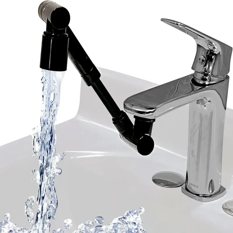 New 1440°Kitchen Scalable Metal Faucet Aerator Bathroom Tap Splash-proof Bubbler Faucet Filter Nozzle Tap Saving Water Extender