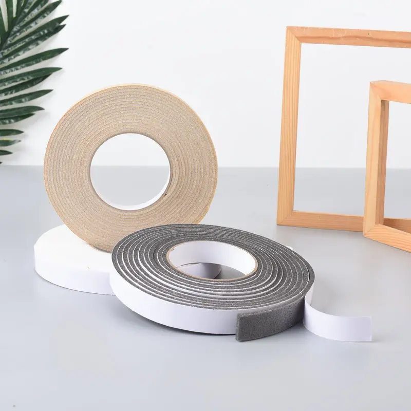 5M Self Adhesive Door Window Sealing Tape Door Window Dustproof Soundproof Sealing Strip Cabinet Door Anti Collision Strip