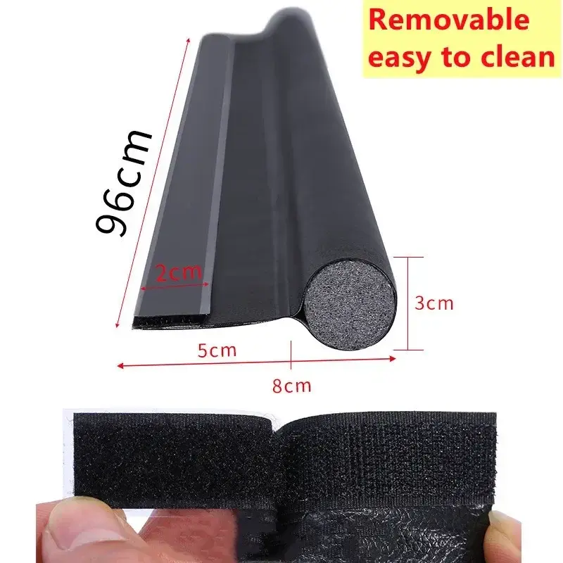 96cm Door Bottom Sealing Strip Windproof and Waterproof Strip Door Under Wind Shield Insulated House Acoustic Foam Sealing Strip