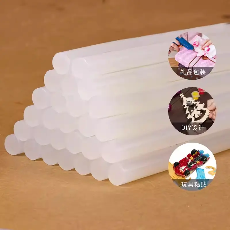 5-30Pcs Transparent Hot Melt Glue Stick Adhesive Hand Repair Tool Hot Melt Glue Sticks for Glue Gun DIY Art Alloy 7mm /11mm