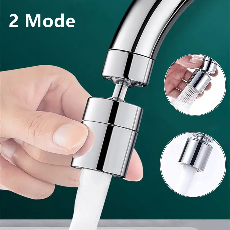 Kitchen Water Faucet Aerator 360 Degree Swivel Tap Universal Bathroom Water Tap Filter Nozzle Diffuser Adapter Filter Nozzle