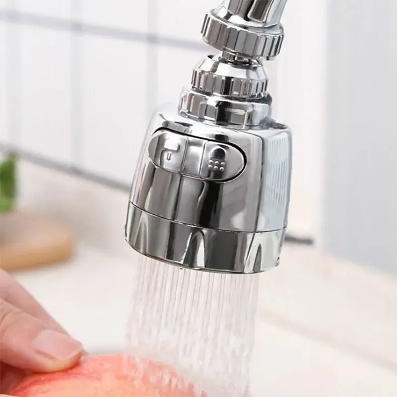 New 360 Degree Swivel Kitchen Faucet Aerator Adjustable 2/3 Modes Sprayer Filter Diffuser Water Saving Nozzle Faucet Connector