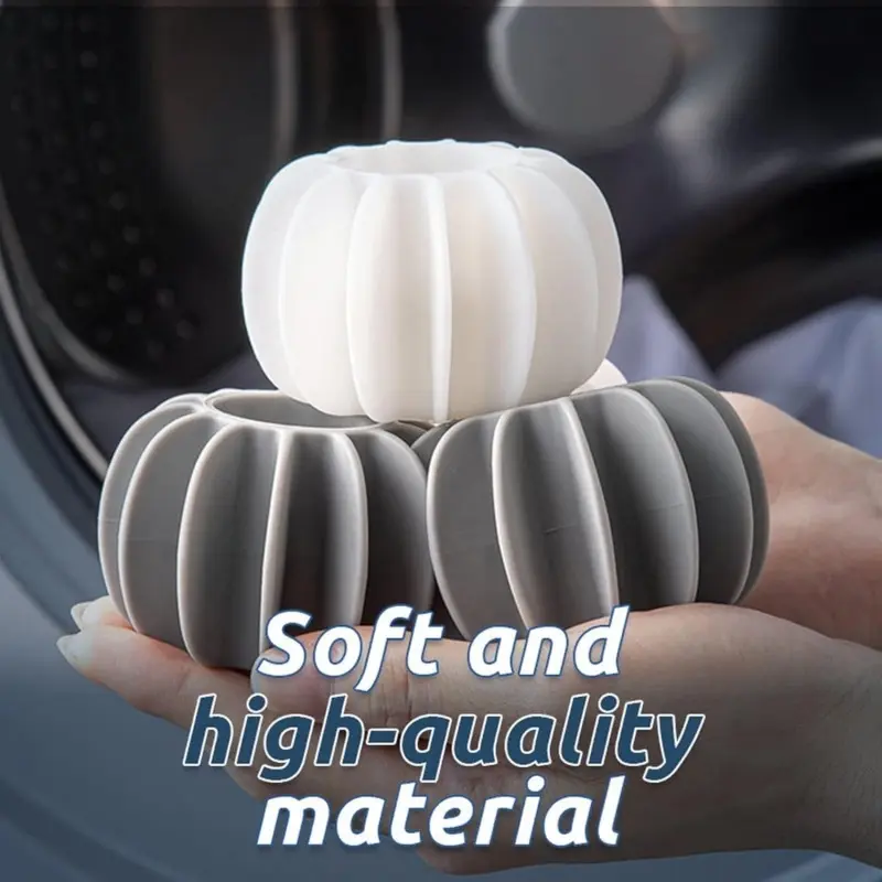 Laundry Ball Reusable Anti-tangle Silicone Clothes Hair Cleaning Tools Washing Machine  Cat Hair Catcher Laundry Ball