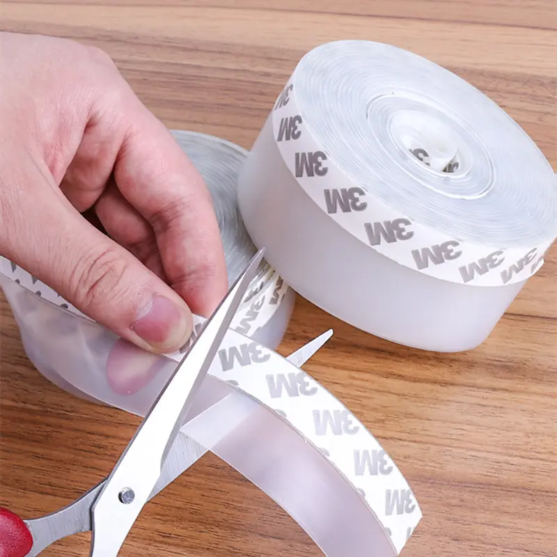 5M Door Bottom Seal Strip Weather Window Rubber Seal Weatherstrip Windproof Dust Self Adhesive Door Windshield Sealing Tape