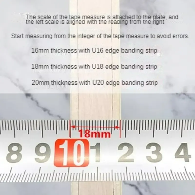 5M U-shaped Edge Banding Self-Adhesive Edge Banding Tape TPE Rubber Wood Board Chair Table Protector Cover Furniture Decoration