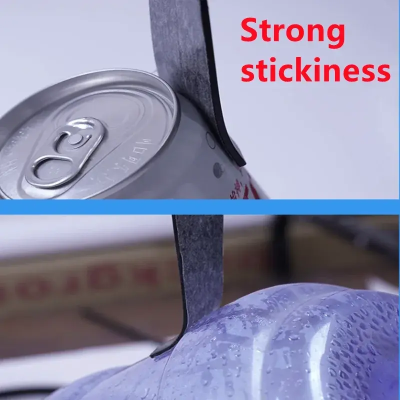 50cm Black Silicone Rubber Self Adhesive Seal Gasket Anti-skid Shock Absorption High Temperature Resistant Sealing Strip