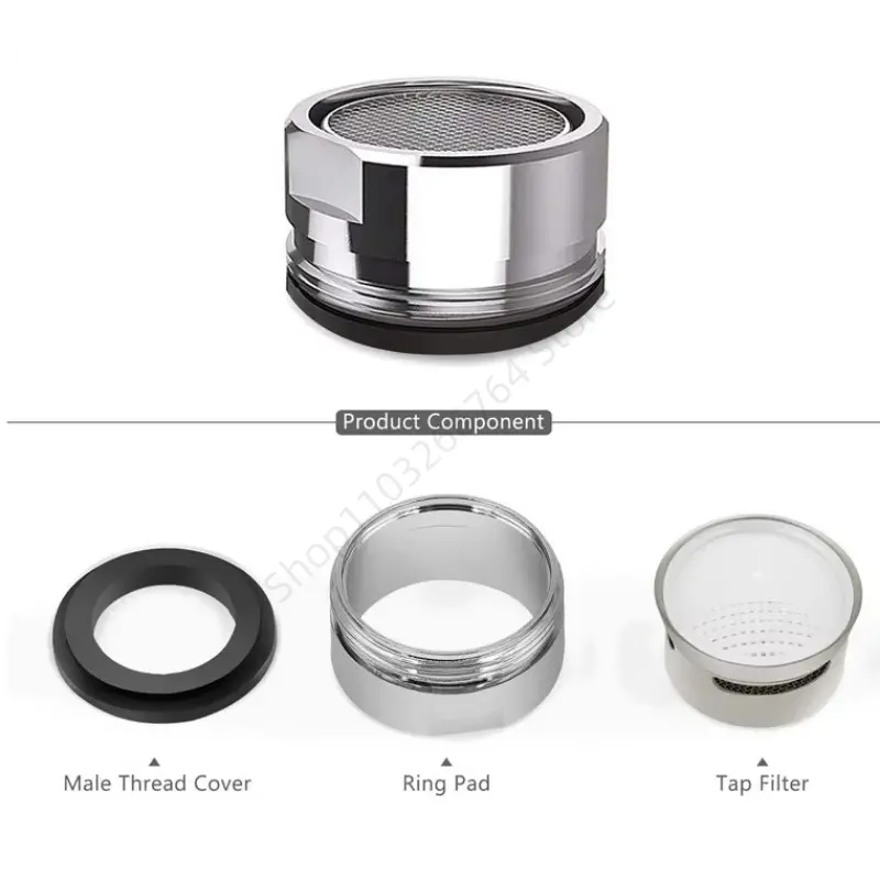 18/20/22/24/28mm Male Tap Aerator Water Saving Filter Nozzle Faucet Accessories Bathroom Kitchen Home Improvement Faucet Bubbler