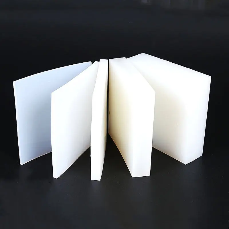 White Silicone Gasket Clear Mat Resin Pad 1mm 2mm 3mm High Temperature No Peculiar Smell Resistance Silicone Rubber Sheet