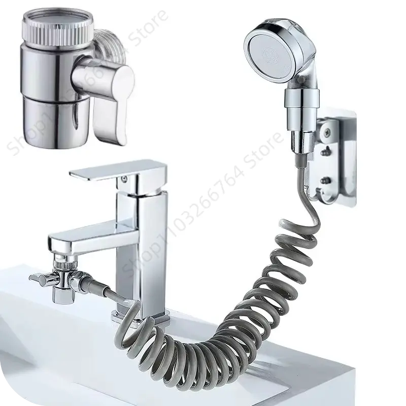 M22/M24 Switch Faucet Adapter Switch Faucet Adapter Kitchen Sink Splitter Diverter Valve Water Tap Connector for Shower Bathroom