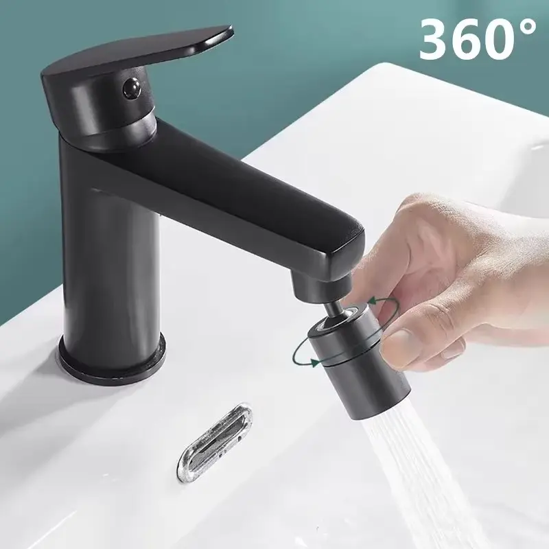 New Kitchen Faucet Aerator 360 Degree Swivel Tap Water Diffuser FM22 Thread Bathroom Water Filter Nozzle Water Tap Bubbler Mixer