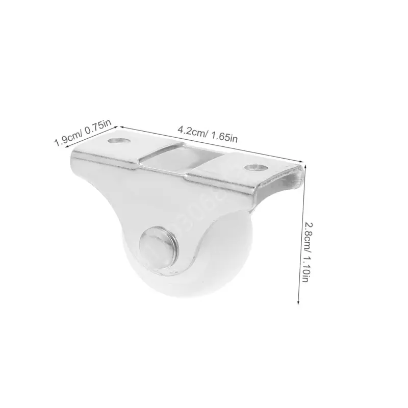 8/16Pieces 1Inch Silent Multipurpose Furniture Linear Wheel Small Wheel Castors for Workbench Shopping Carts Shelves Table Chair