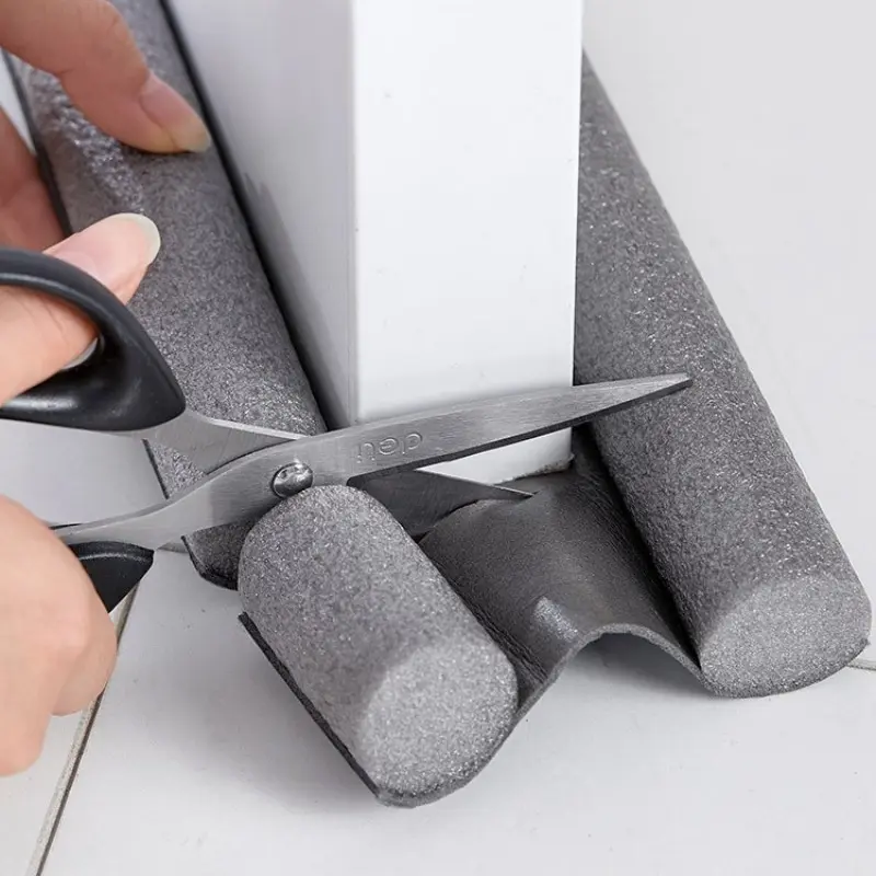 Windproof Seal Strip Sealer Soundproof Draught Excluder Stopper Door Bottom Guard Double Protector Doorstop Dust-proof Blocker