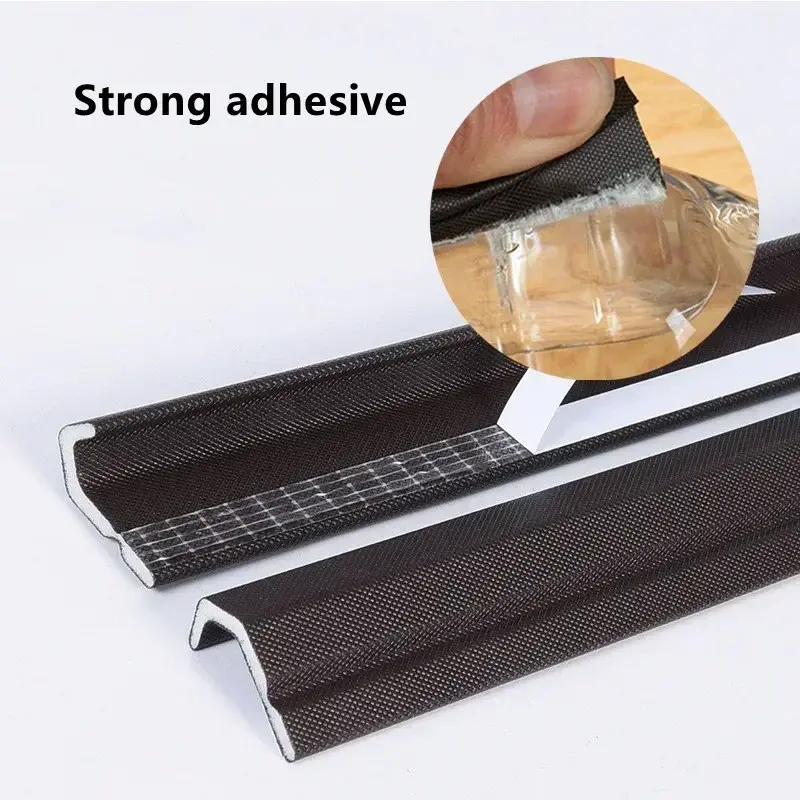 40-10M Self Adhesive Casement Window Seal Tape Soundproof Foam Weather Stripping Window Gap Filler Noise Sealing Strip